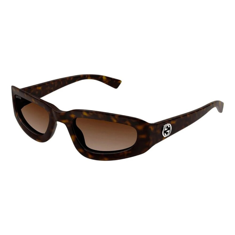 NEW GUCCI SUNGLASSES WOMEN HAVANA EYEWEAR GUCCI GG1787S 002